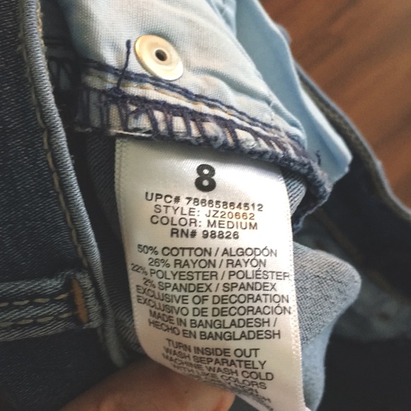 Jordache Skinny jeans sz 8 - Picture 5 of 9